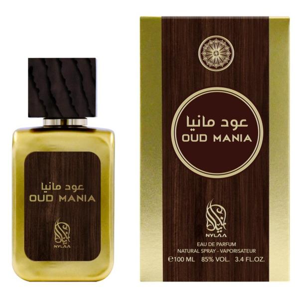 Apa de Parfum pentru Barbati - Nylaa EDP Oud Mania, 100 ml