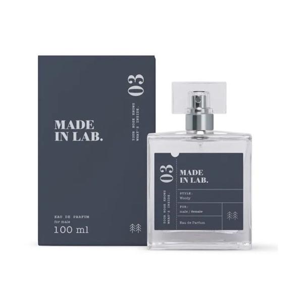 Apa de Parfum pentru Barbati - Made in Lab EDP No.03, 100 ml