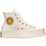 Tenisi femei Converse Chuck Taylor All Star Modern Lift Platform Corduroy A07204C, 39.5, Alb