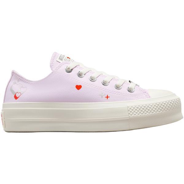 Tenisi femei Converse Chuck Taylor All Star Lift Platform Y2k Heart A09115C, 35, Alb