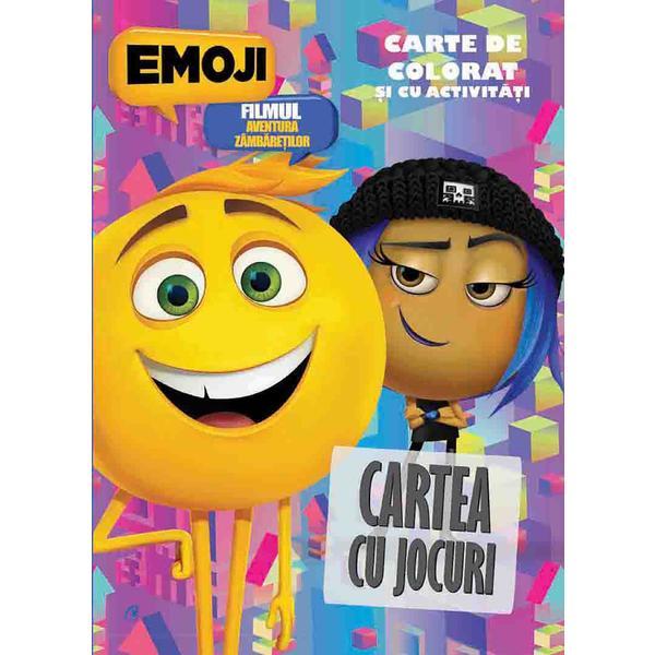 Emoji filmul. cartea cu jocuri, editura curtea veche
