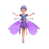 Papusa Zana Zburatoare Flying Fairy Violet