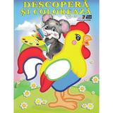 Pasari domestice - Descopera si coloreaza, editura Biblion