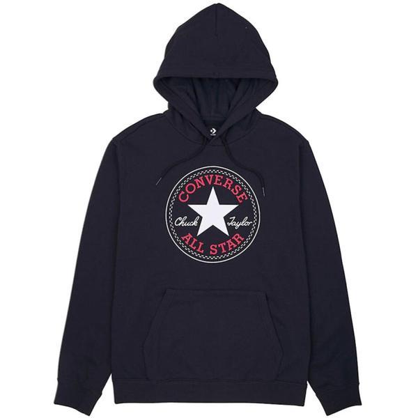 Hanorac unisex Converse Chuck Patch Hoodie Ft 10025469-A01, L, Negru
