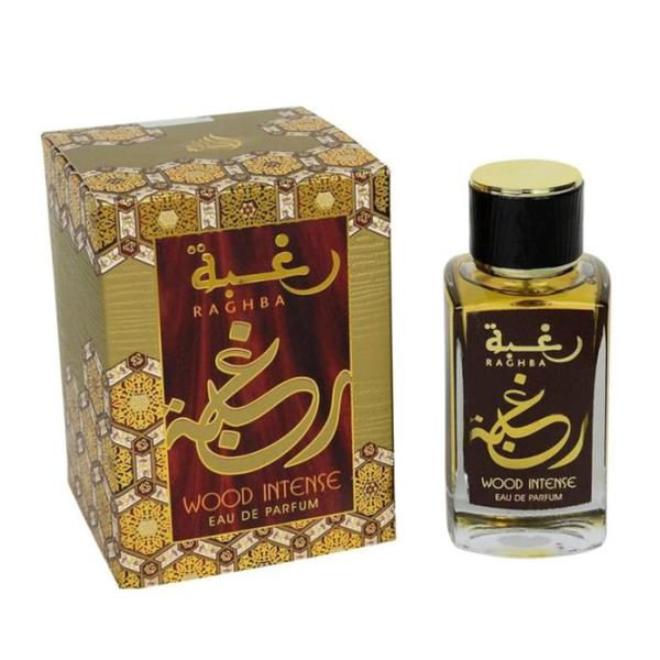 Apa de Parfum pentru Barbati - Lattafa Perfumes EDP Raghba Wood Intense, 100 ml