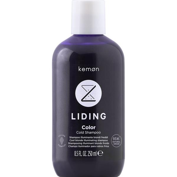 Sampon Pigmentat Rece pentru Par Vopsit - Kemon Liding Color Cold Shampoo Velian, 250 ml