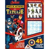 Marvel: Avengers. Carte de activitati cu tatuaje, editura Litera