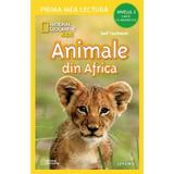 Animale din Africa. Carte cu majuscule, editura Litera