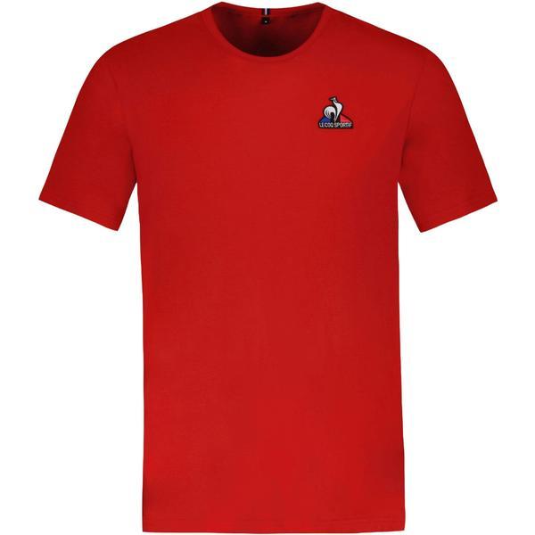 Tricou barbati Le Coq Sportif Ess Tee Ss 2310549-05, L, Rosu
