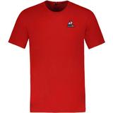 Tricou barbati Le Coq Sportif Ess Tee Ss 2310549-05, XXL, Rosu