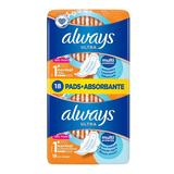 Absorbante Igienice - Always Duo Ultra Fresh, Marime 1, 18 buc