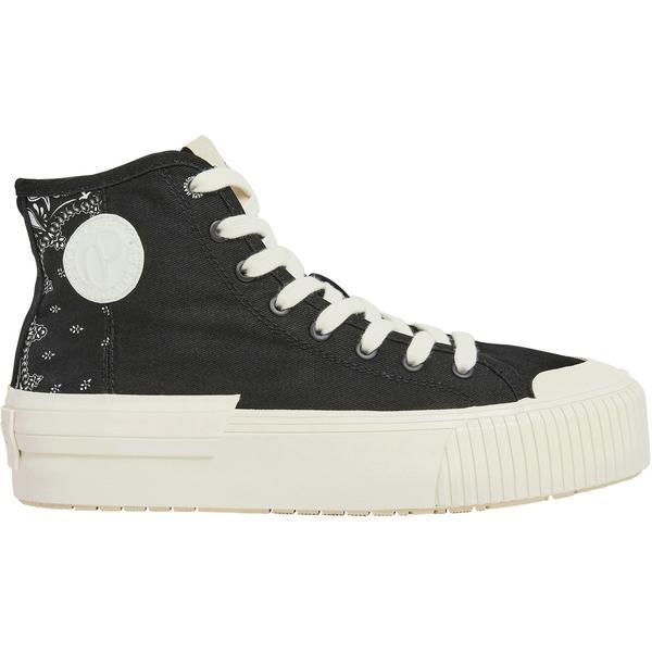 Pantofi sport femei Pepe Jeans Samoi Divided PLS31554-999-01, 37, Negru