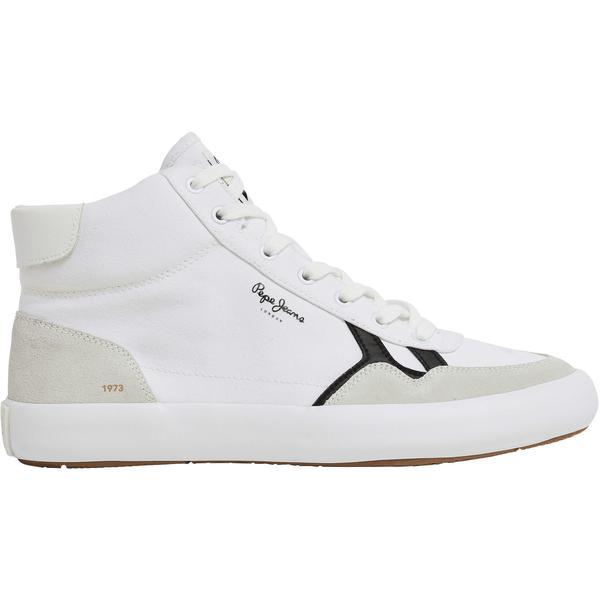 Pantofi sport barbati Pepe Jeans Travis City PMS31039-800-13, 45, Alb