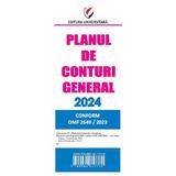 Planul de conturi general 2024, Conform OMF 2649 din 2023, editura Universitara