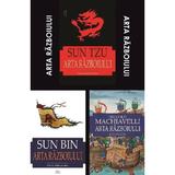 Pachet 3 volume: Arta razboiului. Sun Tzu + Sun Bin + Niccolo Machiavelli, editura Cartex