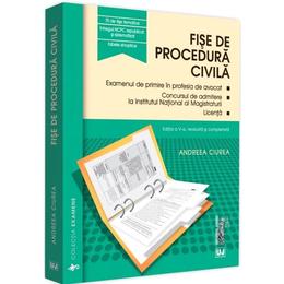 Fise de procedura civila ed.5 - Andreea Ciurea, editura Universul Juridic