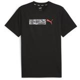 Tricou barbati Puma Graphic Engineered For Strength Tee 52510401, XL, Negru