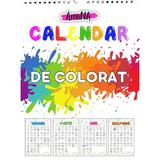 Calendar de colorat, editura Amona