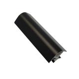 Coltar 90 grade pentru plinta H=120 mm, finisaj negru mat