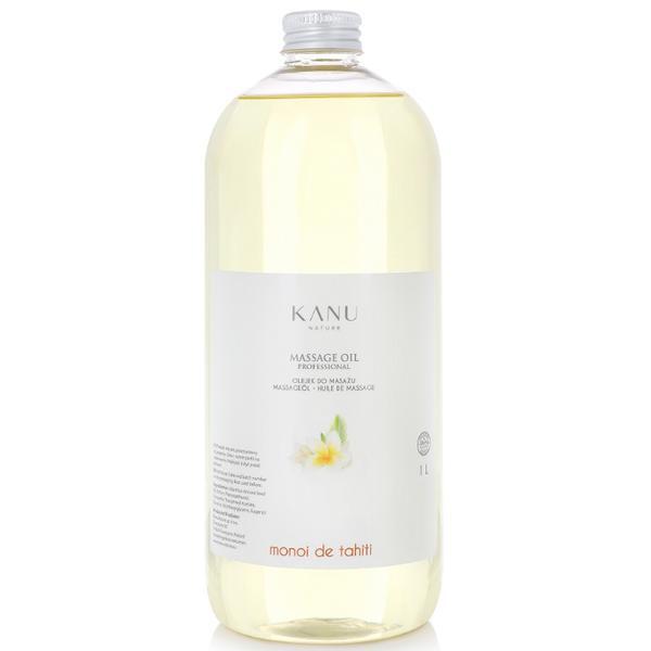 SHORT LIFE - Ulei de Masaj Profesional cu Monoi de Tahiti - KANU Nature Massage Oil Professional Monoi de Tahiti, 1000 ml