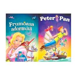 2 Povesti: Peter Pan si Frumoasa adormita, editura Girasol