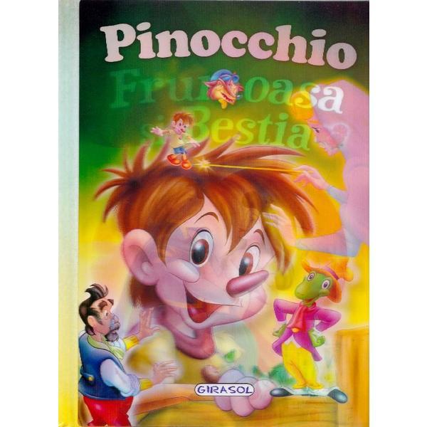 2 Povesti: Pinocchio si Frumoasa si Bestia, editura Girasol