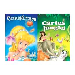 2 povesti: cenusareasa si cartea junglei, editura girasol