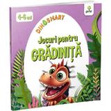Jocuri pentru Gradinita - Dinosmart 4-6 Ani, Editura Gama