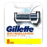 Rezerve Aparat de Ras - Gillette Skinguard Sensitive, 8 buc