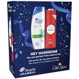 Set Cadou pentru Barbati - Sampon Head&Shoulders Menthol Fresh, 675 ml + Gel de Dus Old Spice Whitewater, 400 ml