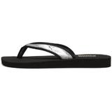 Slapi femei Puma Sandy Flip Metallic Shine 39542602, 37, Negru