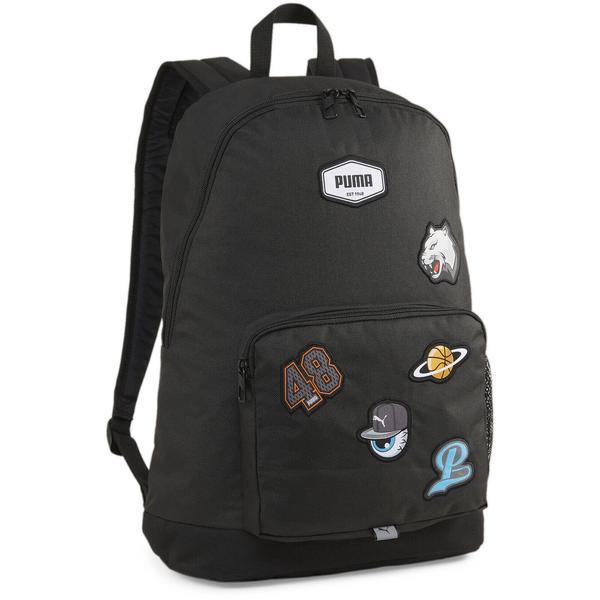 Rucasc unisex Puma Patch Backpack 09034401, Marime universala, Negru