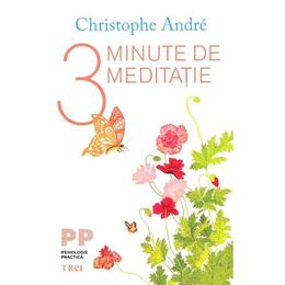 3 minute de meditatie - Christophe Andre, editura Trei
