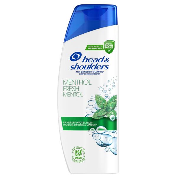 Sampon Mentolat Antimatreata - Head&Shoulders Anti-dandruff Menthol Fresh, 330 ml