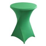 Husa elastica din lycra pentru masa cocktail, Verde