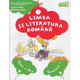 Limba romana - Clasa 4. Sem.1 - Manual + CD - Alina Radu, Roxana Jeler, editura Grupul Editorial Art