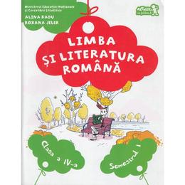 Limba romana - clasa 4. sem.1 - manual + cd - alina radu, roxana jeler, editura grupul editorial art