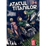 Atacul Titanilor Omnibus 3 Vol.5 + Vol.6 - Hajime Isayama, editura Nemira