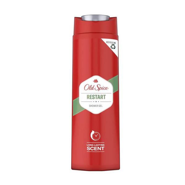 Gel de Dus pentru Barbati - Old Spice Restart Shower Gel, 400 ml