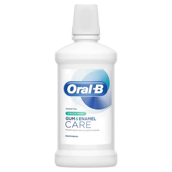 Apa de Gura - Oral-B Gum & Enamel Care Fresh Mint, 500 ml