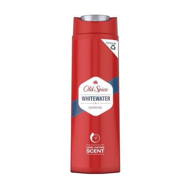 Gel de Dus pentru Barbati - Old Spice Whitewater Shower Gel, 400 ml