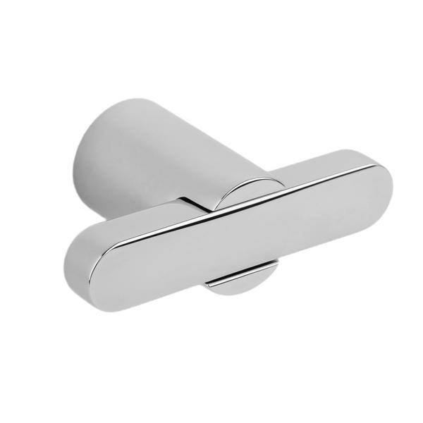 Buton pentru mobila Fusion, finisaj nichel lucios, 58x31.5 mm
