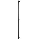 Maner lung pentru mobila Moon Big, finisaj negru periat, L:1096 mm