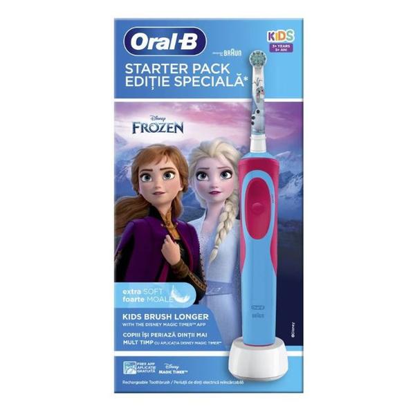 Periuta de Dinti Electrica pentru Copii - Oral-B Frozen, Extra Soft, 1 bucata