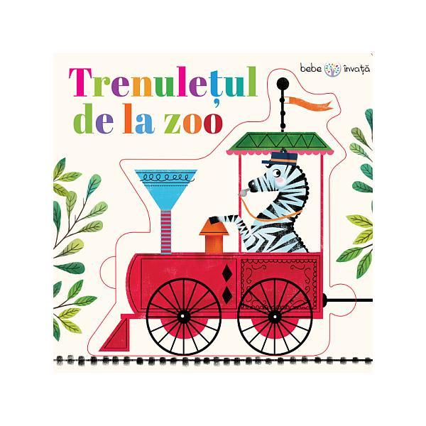 Bebe invata - trenuletul de la zoo - puzzle, editura litera