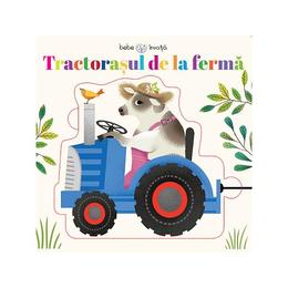 Bebe invata - tractorasul de la ferma - puzzle, editura litera