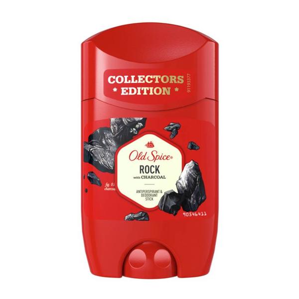 Deodorant Stick pentru Barbati - Old Spice Rock Deodorant Stick with Charcoal, 50 ml