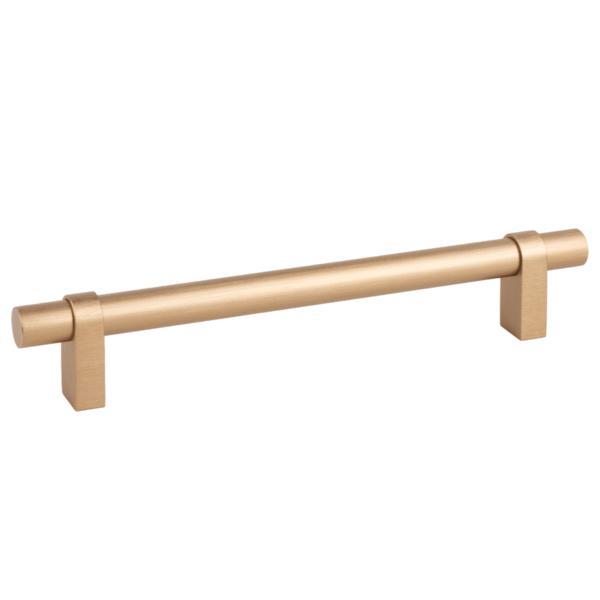 Maner pentru mobila Nobb, finisaj alama cava periata, L:244 mm
