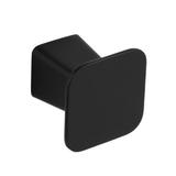 Buton pentru mobila Prism, finisaj negru mat, 32x28 mm