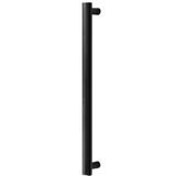 Maner pentru mobila Moon Big, finisaj negru periat, L:424 mm